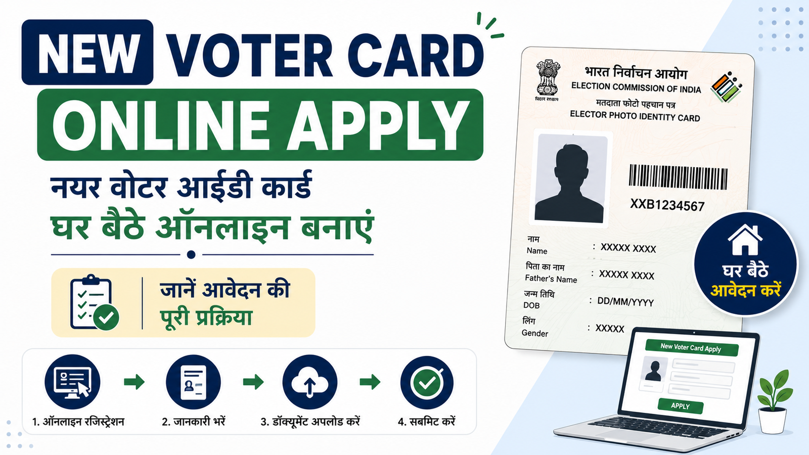 New Voter Card Online Apply