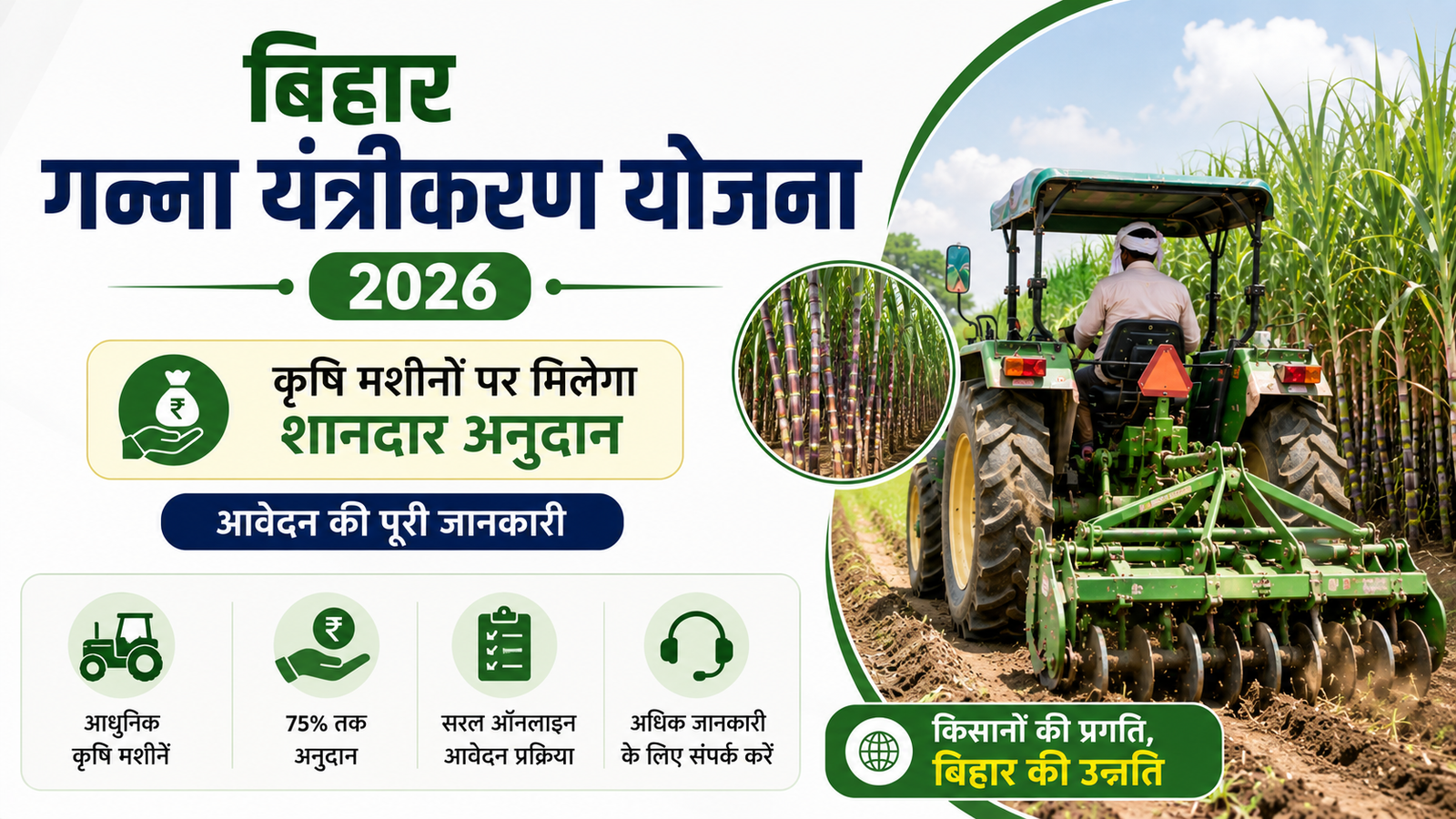 Bihar Ganna Yantrikaran Yojana 2026