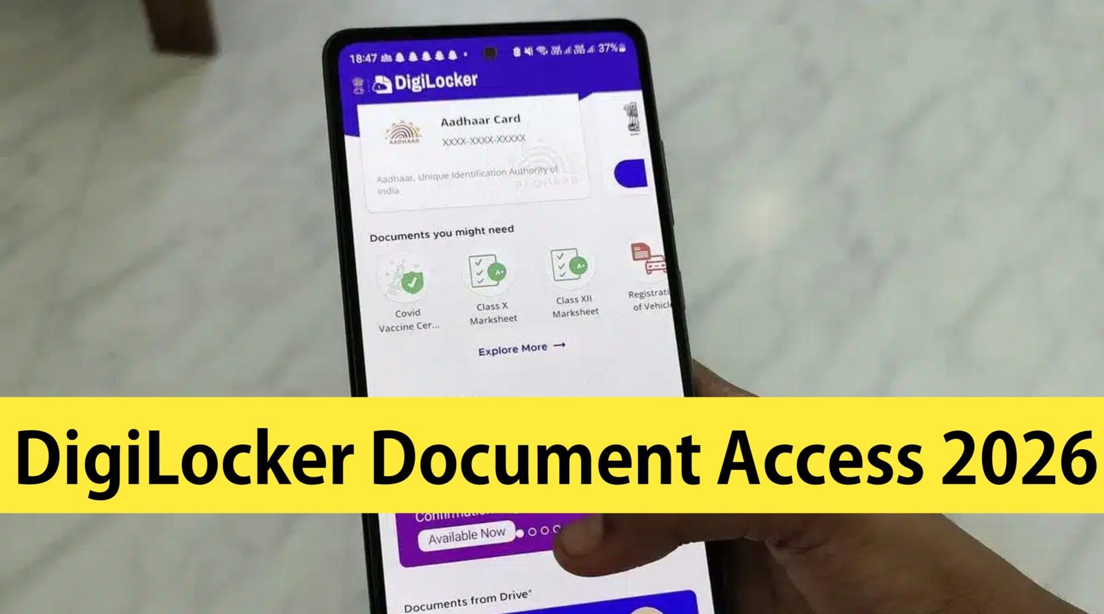 DigiLocker Document Access 2026
