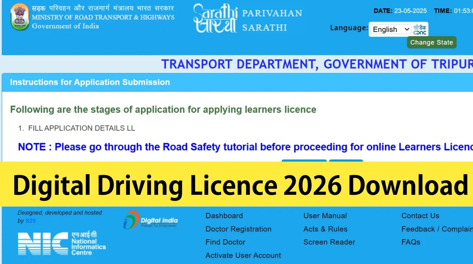 Digital Driving Licence 2026 Download