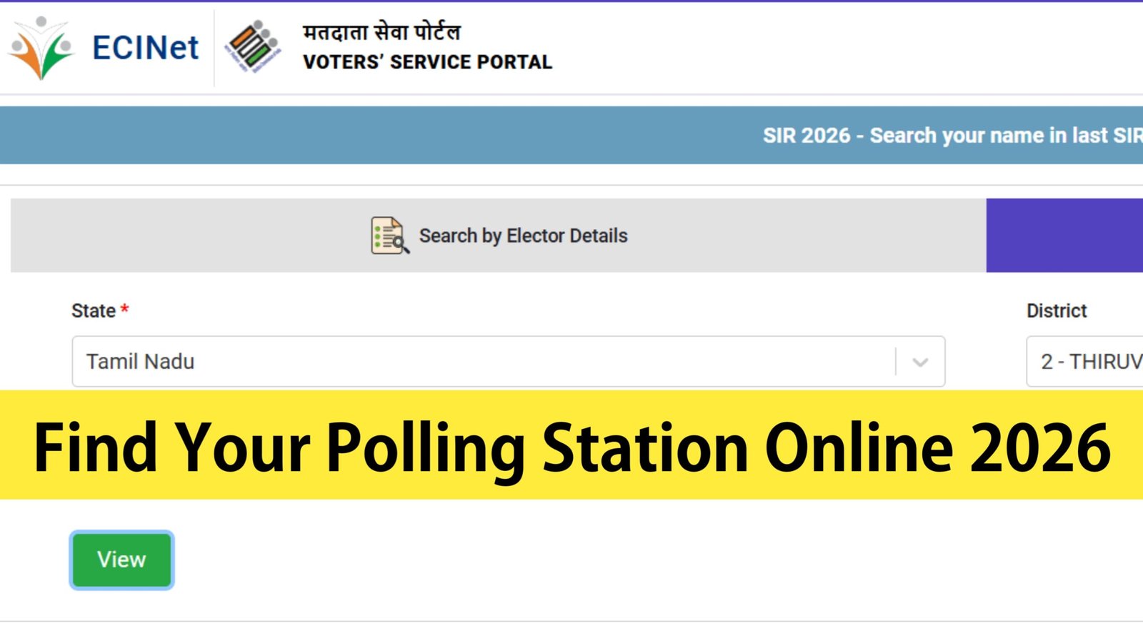 Find Your Polling Station Online 2026